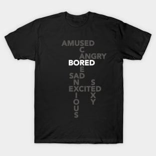 Bored Emotion Sci Fi Shirt T-Shirt